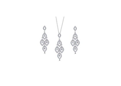 Rhodium Plated | Fashion Pendant Sets
